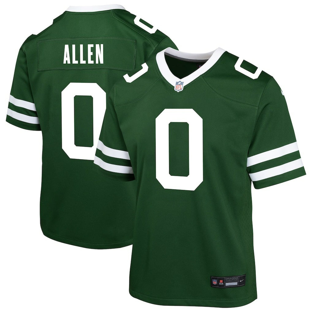 Braelon Allen New York Jets Youth Team Game Jersey Green - Nike