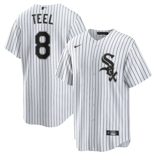 Kyle Teel Chicago White Sox Nike  Youth Home Replica Jersey - White | MLB Jerseys
