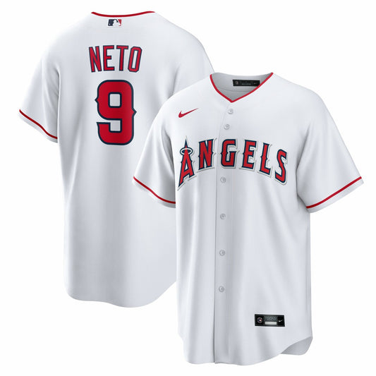 Zach Neto Los Angeles Angels Nike  Youth Home Replica Jersey - White | MLB Jerseys