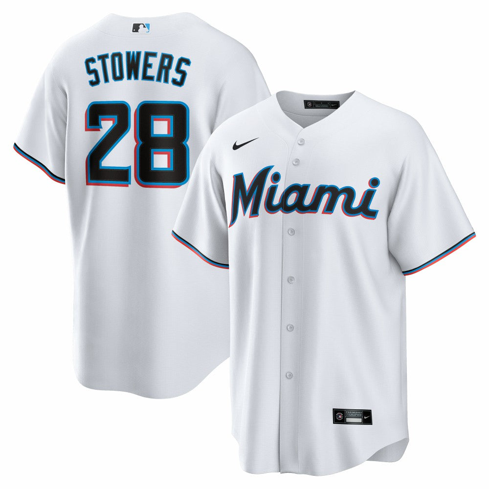 Kyle Stowers Miami Marlins Nike  Youth Home Replica Jersey Clearance