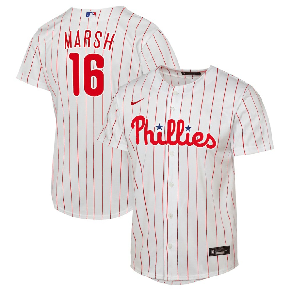 Brandon Marsh Philadelphia Phillies Nike  Youth Home Replica Jersey Online