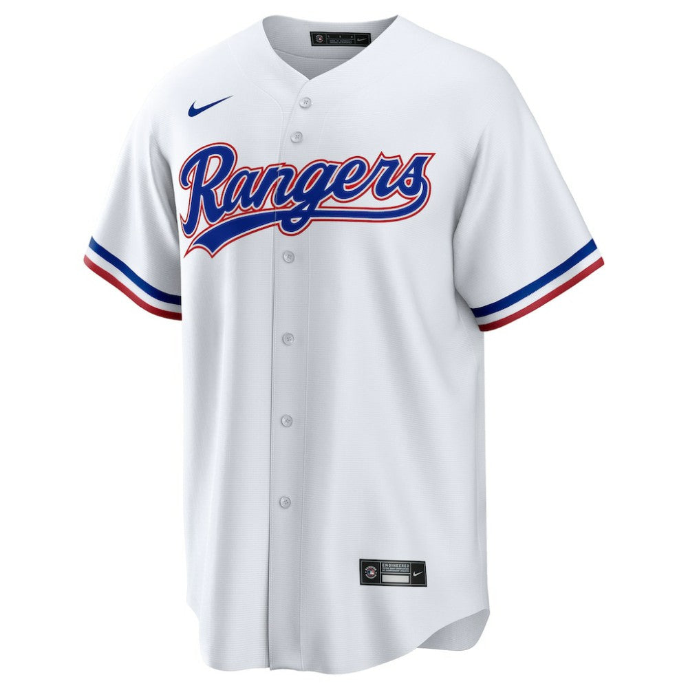 Ezequiel Duran Texas Rangers Nike  Youth Home Replica Jersey Lifestyle
