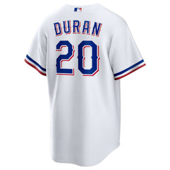 Ezequiel Duran Texas Rangers Nike  Youth Home Replica Jersey Lifestyle