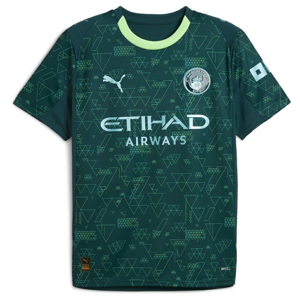 Puma Erling Haaland Manchester City x EA SPORTS FC 2025/26 Fourth Jerseys - Green