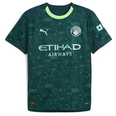 Puma Erling Haaland Manchester City x EA SPORTS FC 2025/26 Fourth Jerseys - Green