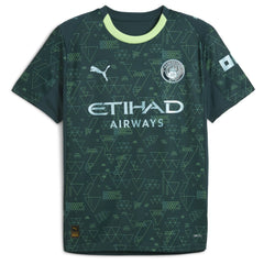 Puma Phil Foden Manchester City x EA SPORTS FC 2025/26 Fourth Jerseys - Green