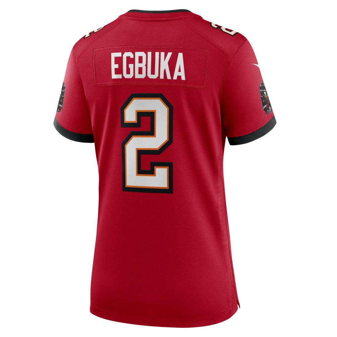 Emeka Egbuka Tampa Bay Buccaneers Women's Team Game Jersey - Red | NFL Jerseys