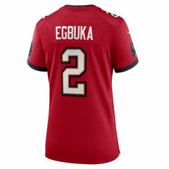 Emeka Egbuka Tampa Bay Buccaneers Women's Team Game Jersey Red - Nike