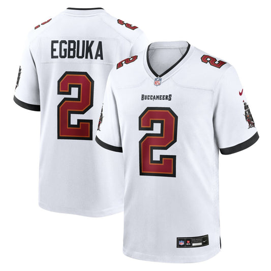 Emeka Egbuka Tampa Bay Buccaneers Game Jersey - White | NFL Jerseys