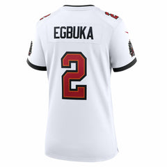 Emeka Egbuka Tampa Bay Buccaneers Women's Game Jersey White - Nike