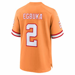 Emeka Egbuka Tampa Bay Buccaneers Alternate 2 Game Jersey Creamsicle - Nike