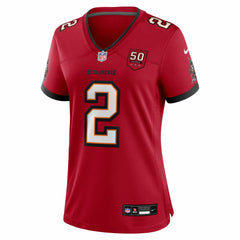 Emeka Egbuka Tampa Bay Buccaneers Women's Team 50th Season Game Jersey Red - Nike
