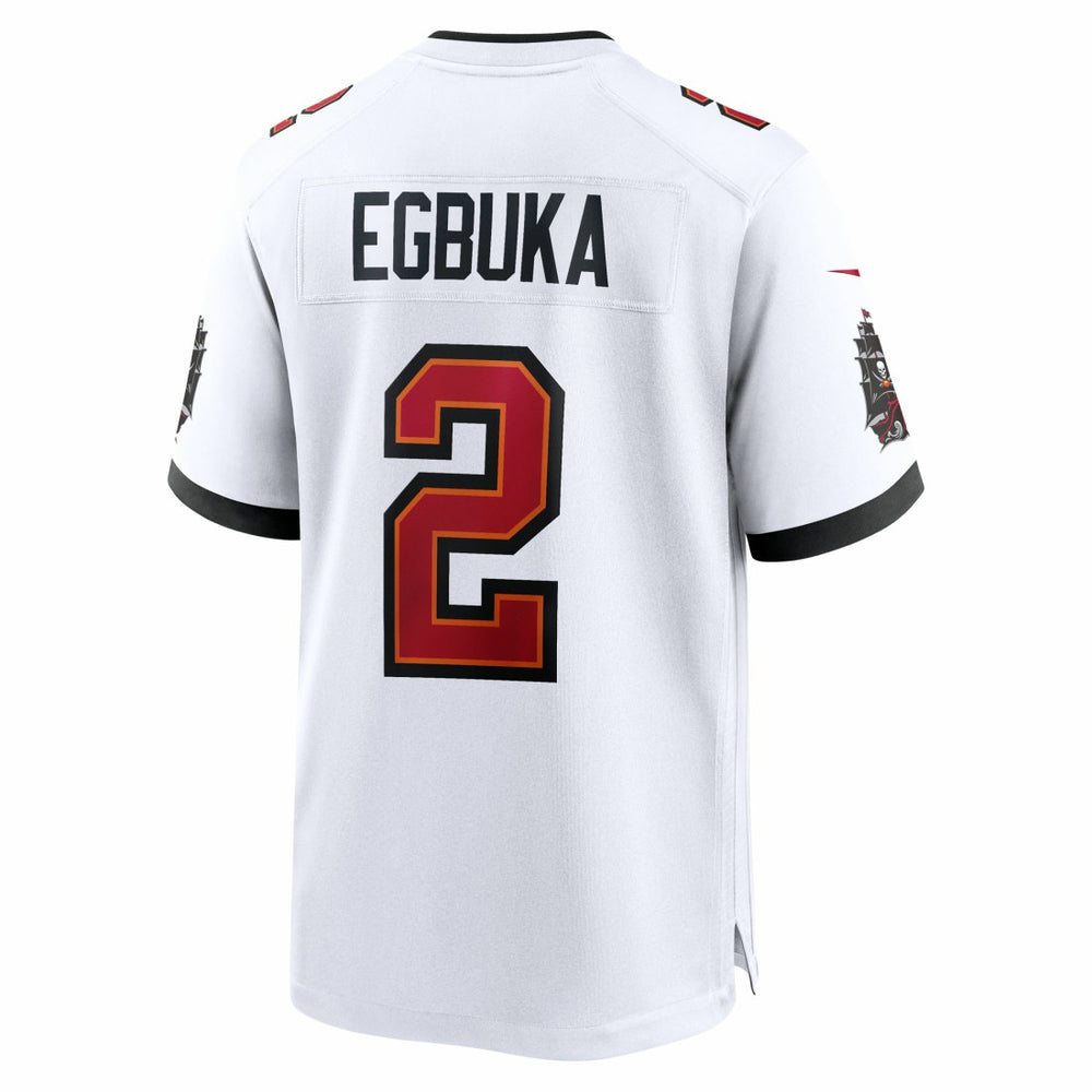 Emeka Egbuka Tampa Bay Buccaneers 50th Season Game Jersey White - Nike