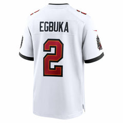 Emeka Egbuka Tampa Bay Buccaneers 50th Season Game Jersey White - Nike