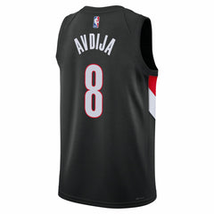 Nike - Deni Avdija Portland Trail Blazers Unisex Swingman Jersey - Icon Edition - Black