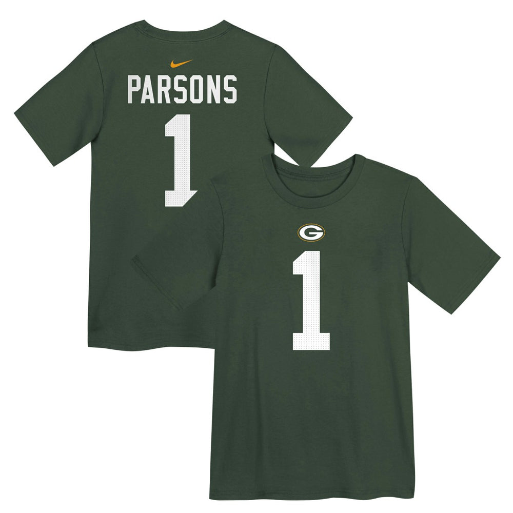 Micah Parsons Green Bay Packers Preschool Name & Number T-Shirt Green - Nike