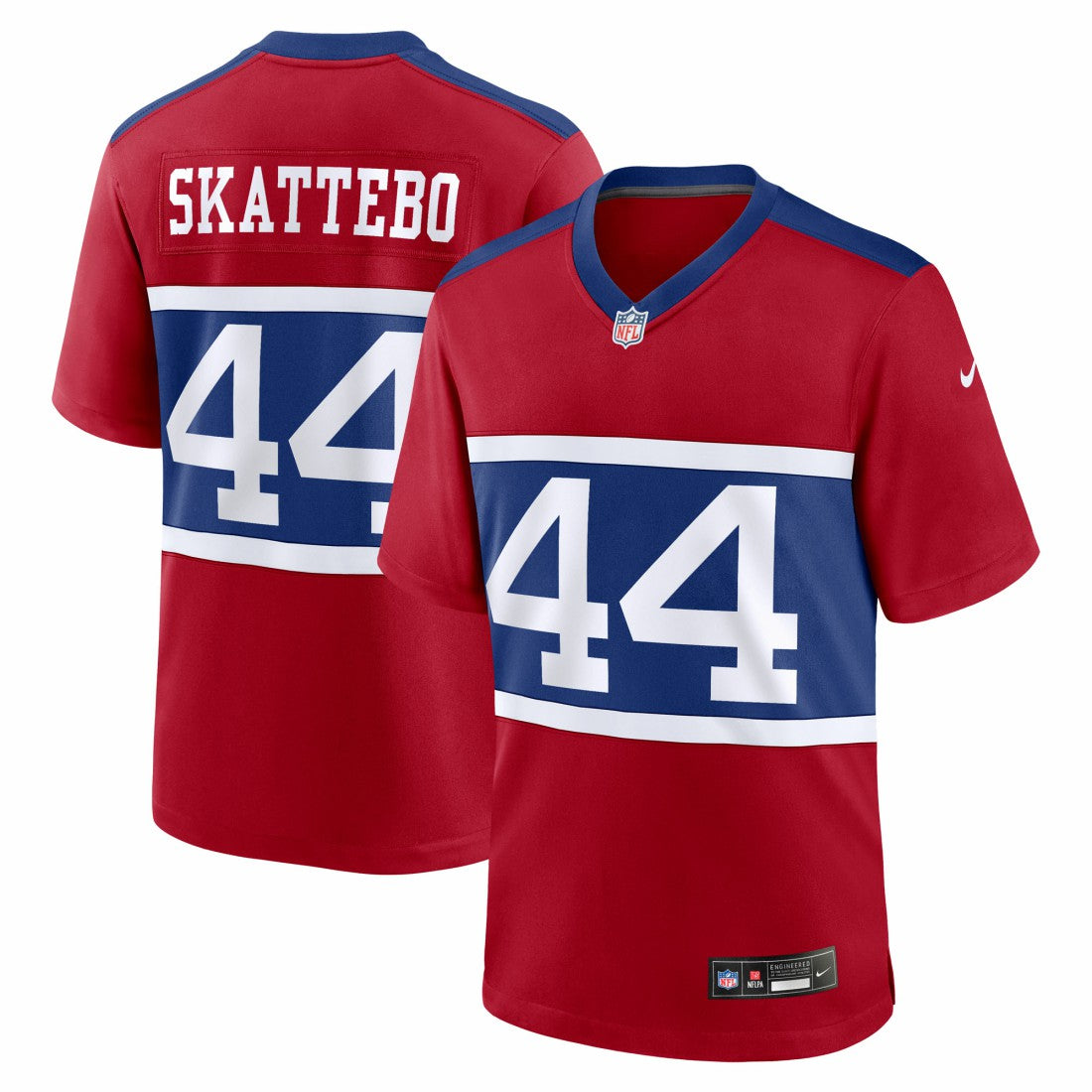 Cam Skattebo New York Giants Alternate Century Red Game Jersey Red - Nike
