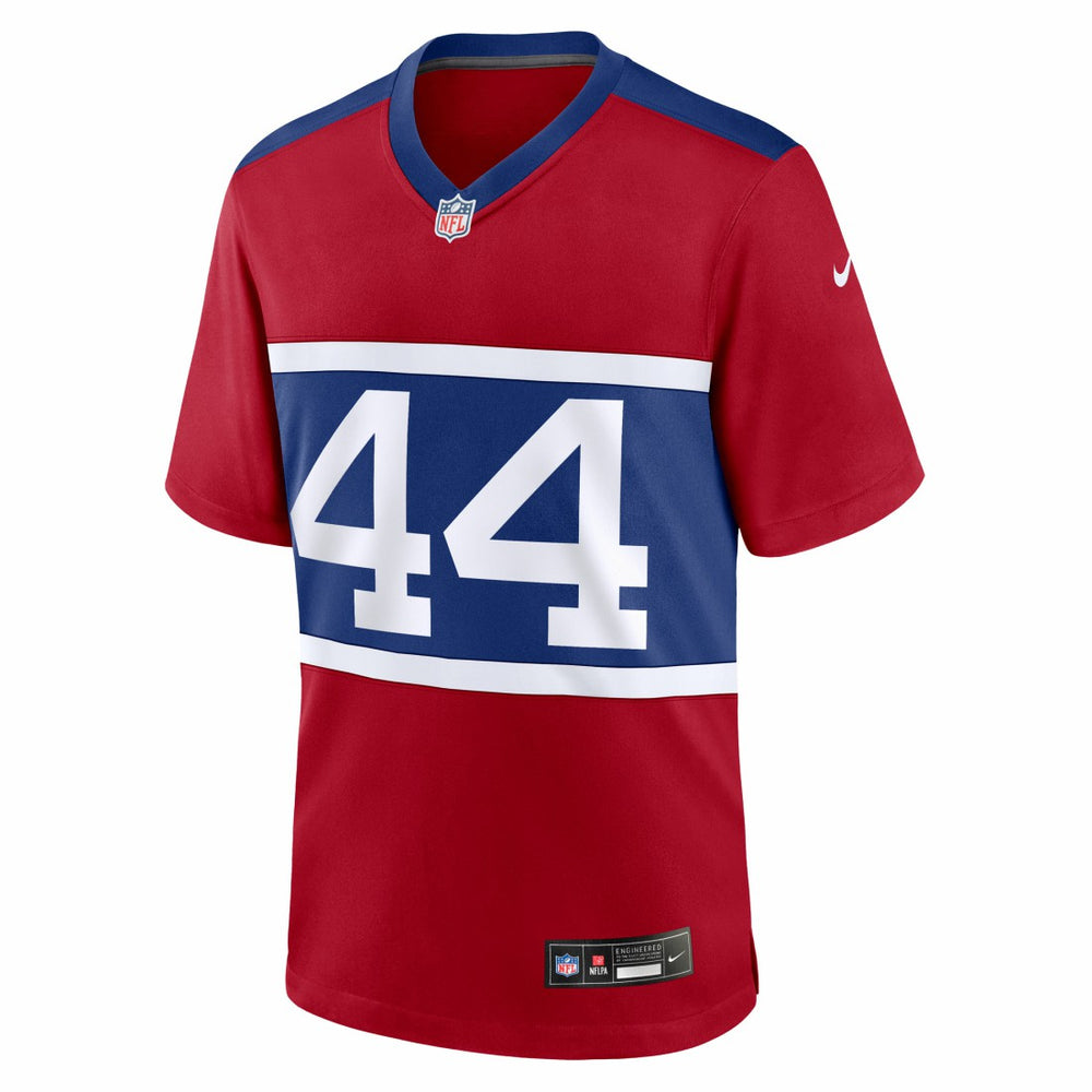 Cam Skattebo New York Giants Alternate Century Red Game Jersey Red - Nike
