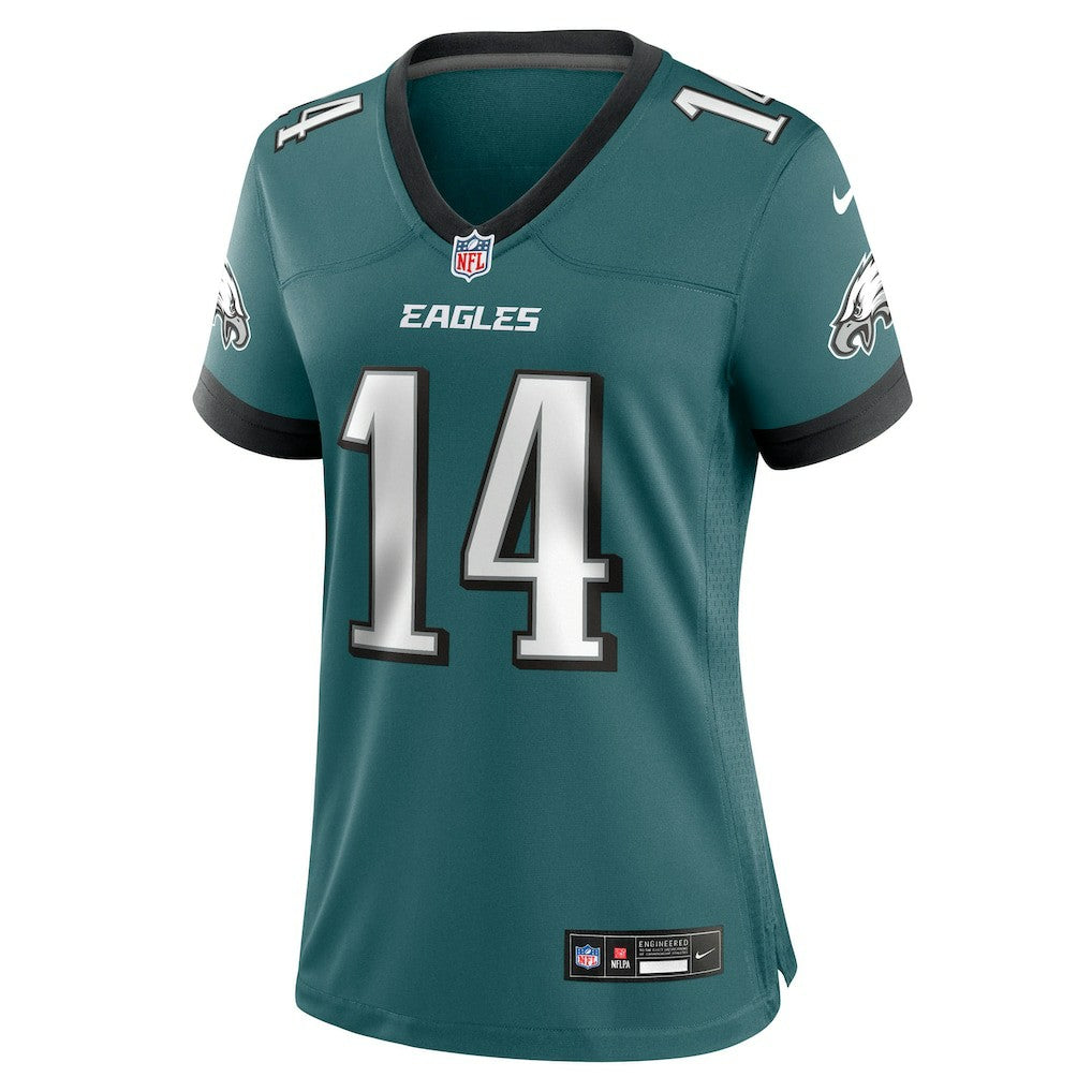 Sam Howell Philadelphia Eagles Women's Team Game Jersey Midnight Green - Nike