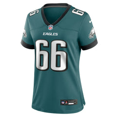 Drew Kendall Philadelphia Eagles Women's Team Game Jersey Midnight Green - Nike