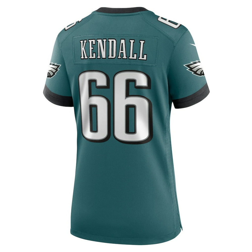 Drew Kendall Philadelphia Eagles Women's Team Game Jersey Midnight Green - Nike