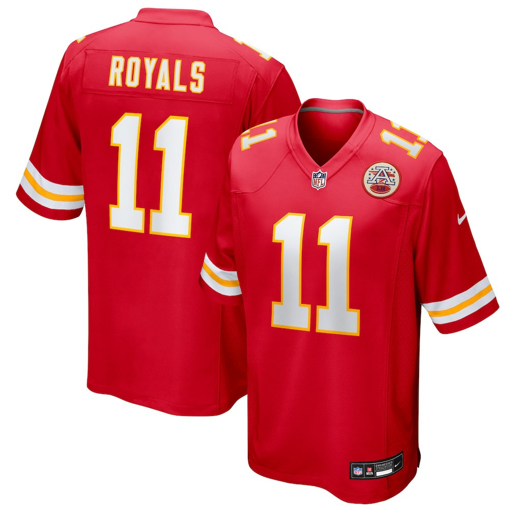 Jalen Royals Kansas City Chiefs Team Game Jersey Red - Nike