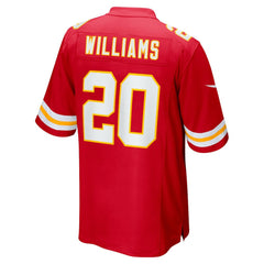 Nohl Williams Kansas City Chiefs Team Game Jersey Red - Nike