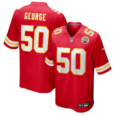 Brandon George Kansas City Chiefs Team Game Jersey Red - Nike