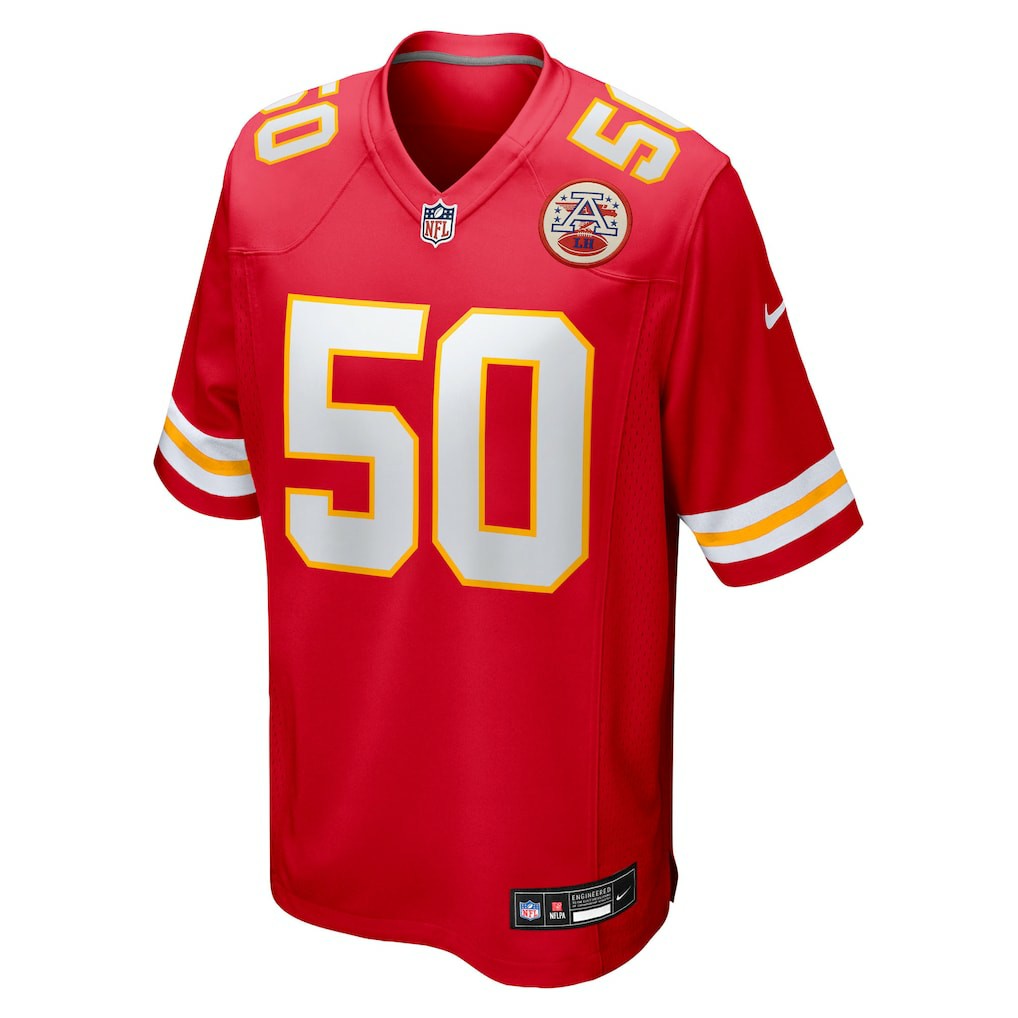 Brandon George Kansas City Chiefs Team Game Jersey Red - Nike