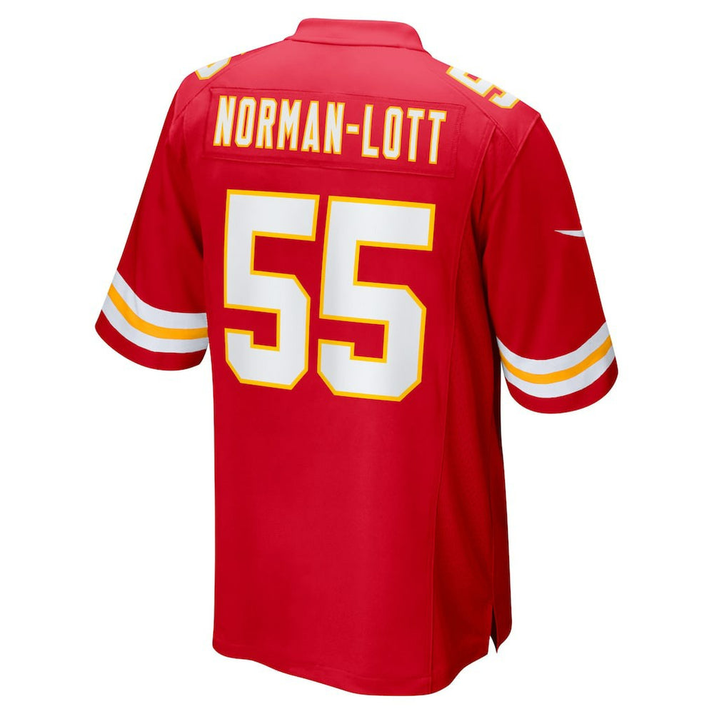 Omarr Norman-Lott Kansas City Chiefs Team Game Jersey Red - Nike
