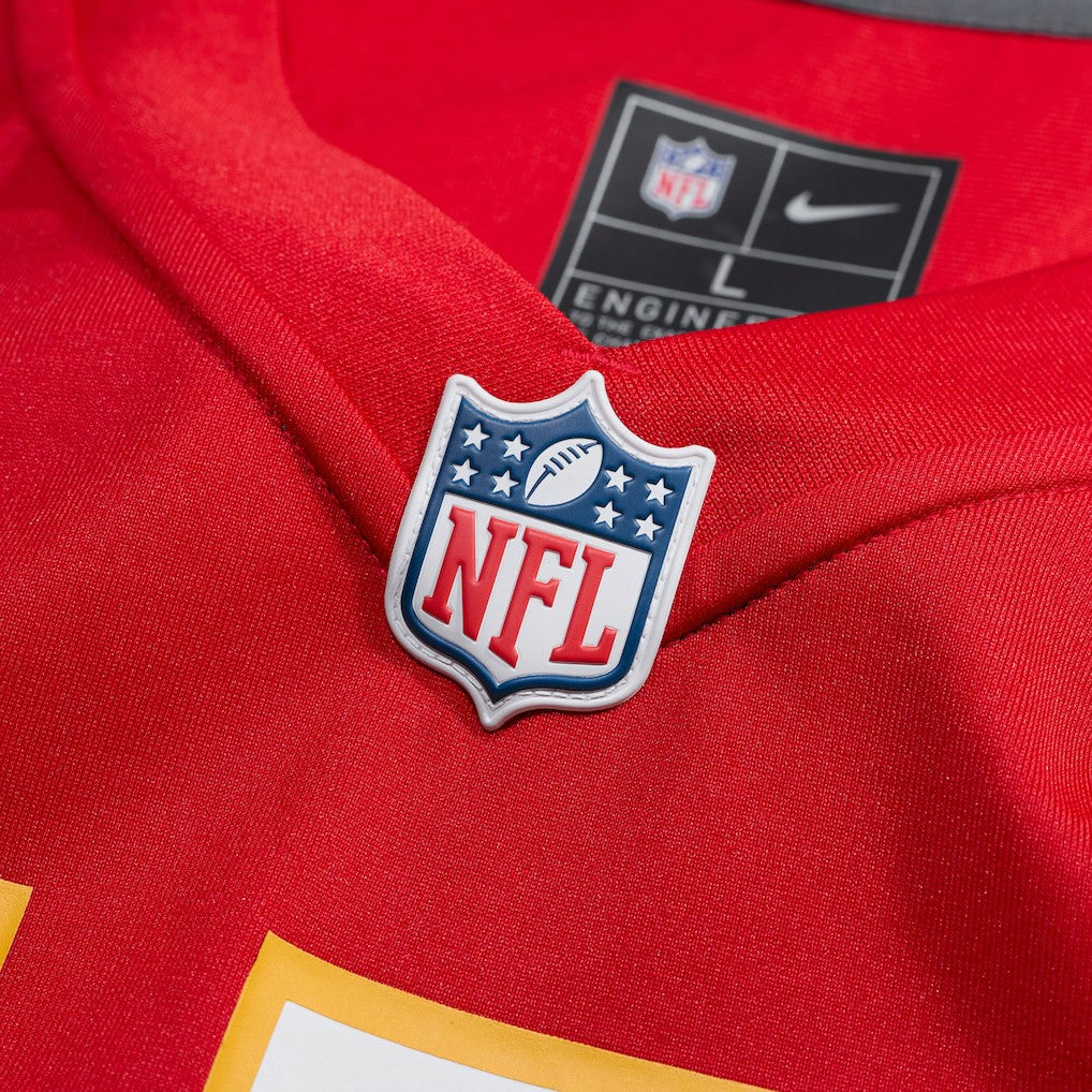 Jaylon Moore Kansas City Chiefs Team Game Jersey - Red | NFL Jerseys