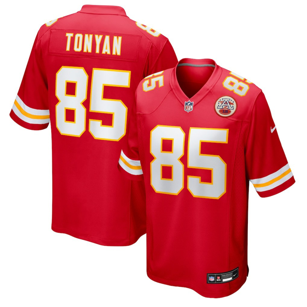 Robert Tonyan Kansas City Chiefs Team Game Jersey Red - Nike