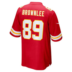 Jason Brownlee Kansas City Chiefs Team Game Jersey Red - Nike