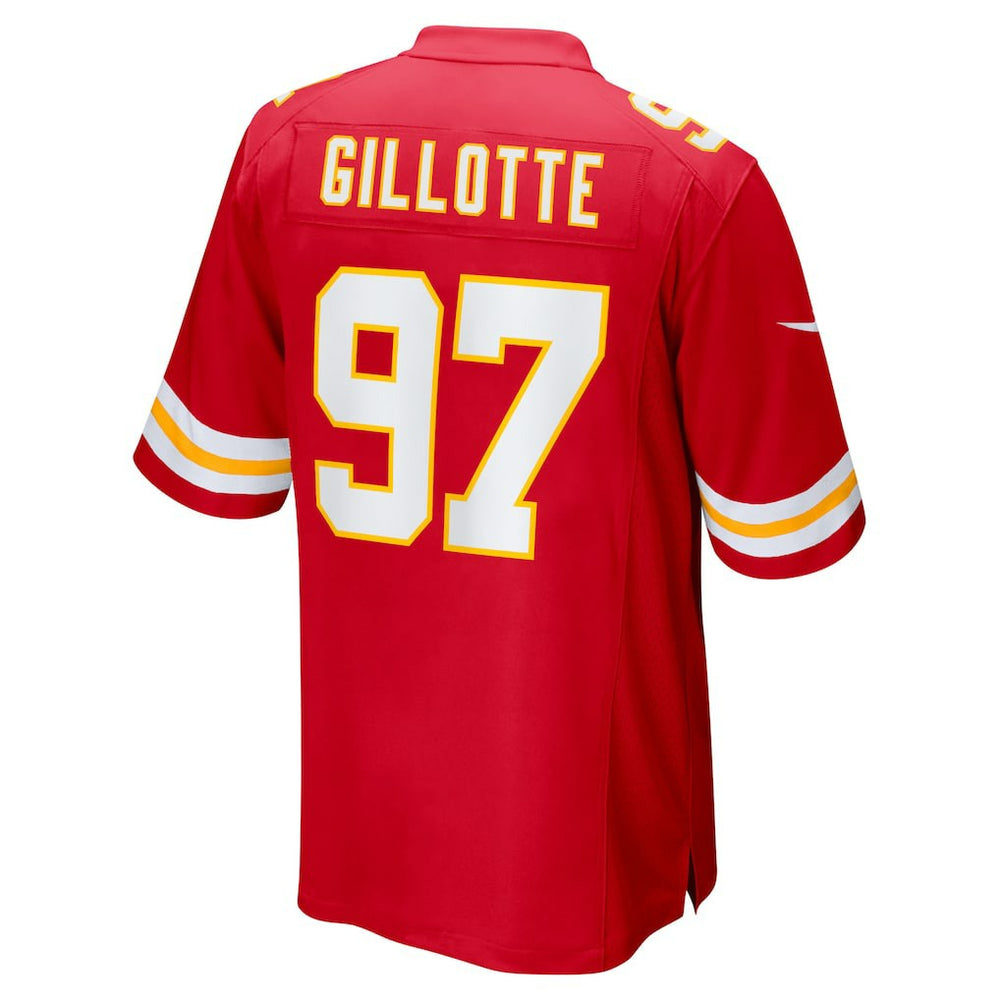 Ashton Gillotte Kansas City Chiefs Team Game Jersey Red - Nike
