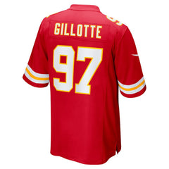 Ashton Gillotte Kansas City Chiefs Team Game Jersey Red - Nike