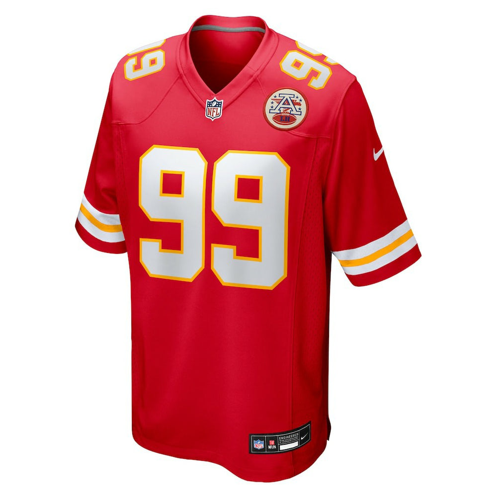 Jerry Tillery Kansas City Chiefs Team Game Jersey Red - Nike