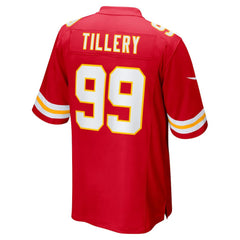 Jerry Tillery Kansas City Chiefs Team Game Jersey Red - Nike