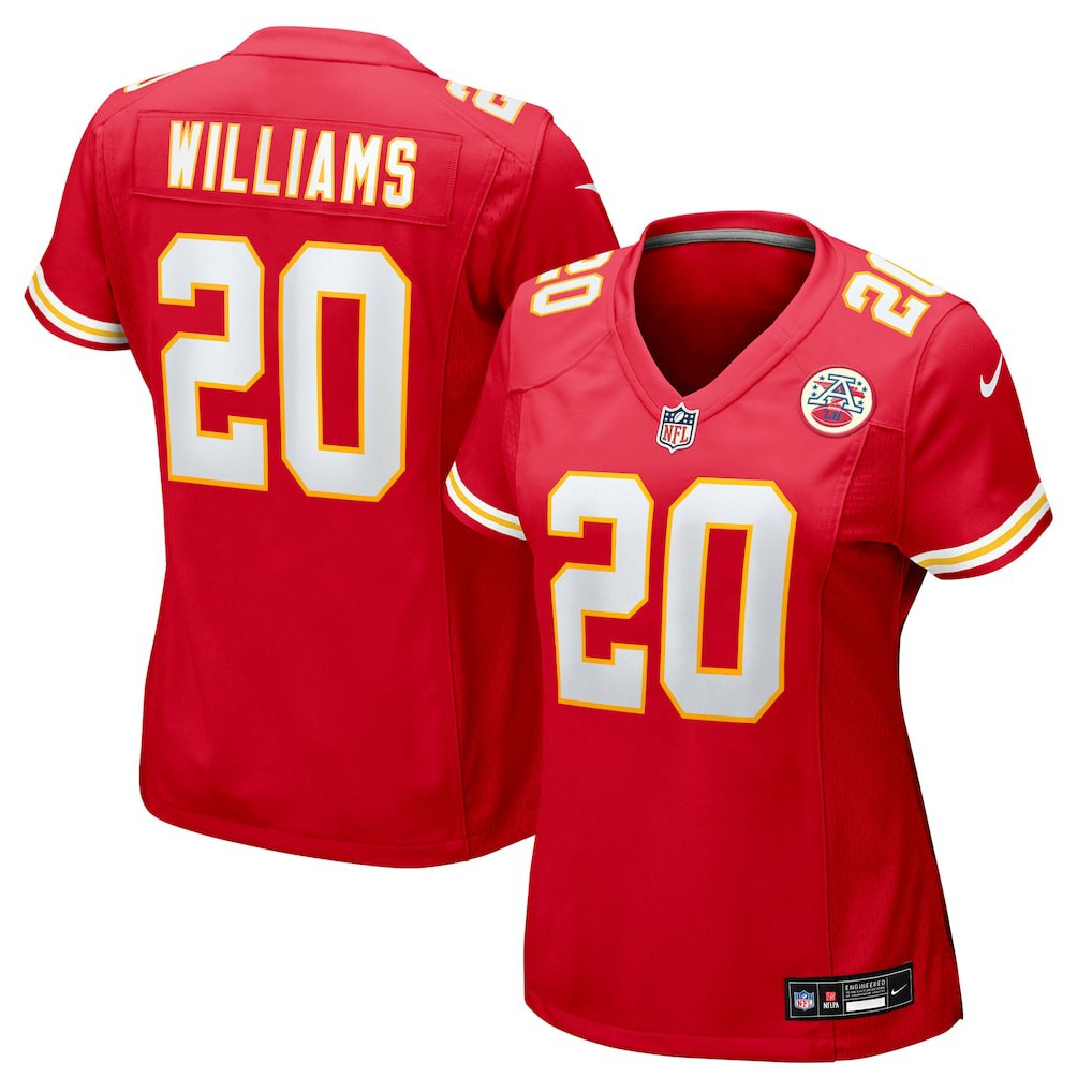 Nohl Williams Kansas City Chiefs Women's Team Game Jersey Red - Nike