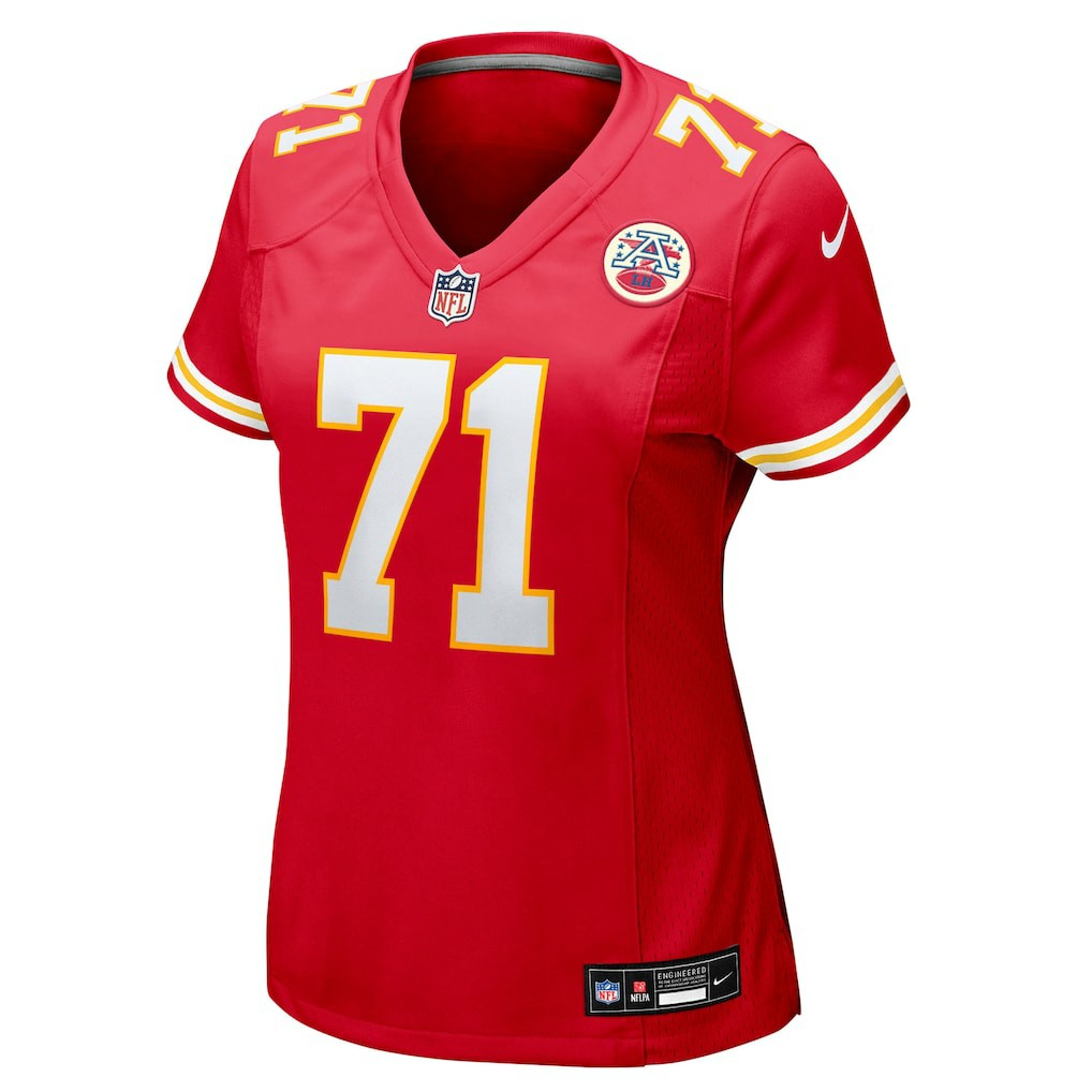 Josh Simmons Kansas City Chiefs Women's Team Game Jersey Red - Nike