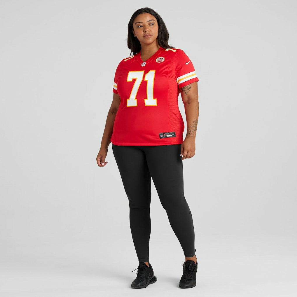 Josh Simmons Kansas City Chiefs Women's Team Game Jersey Red - Nike
