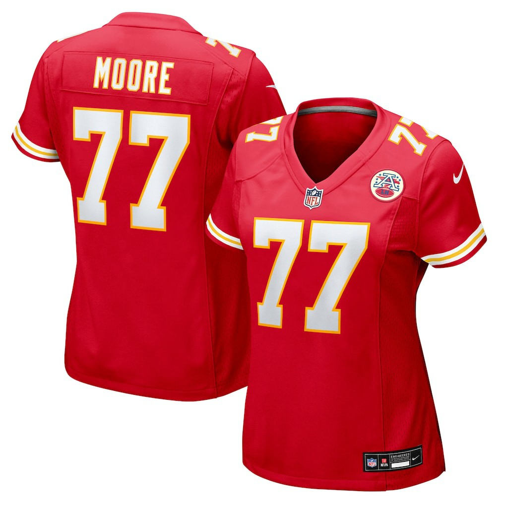 Jaylon Moore Kansas City Chiefs Women's Team Game Jersey Red - Nike
