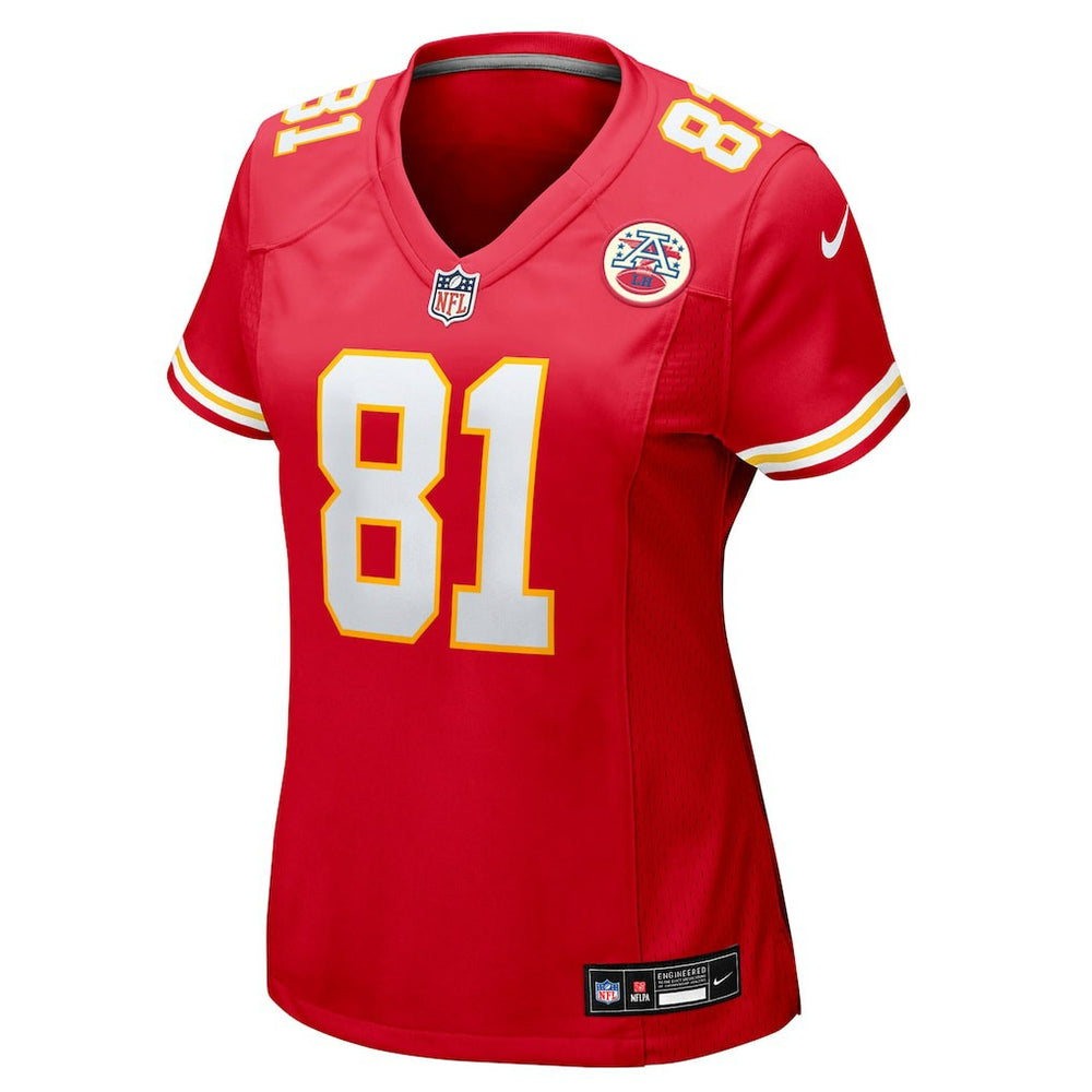 Nikko Remigio Kansas City Chiefs Women's Team Game Jersey Red - Nike