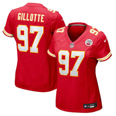 Ashton Gillotte Kansas City Chiefs Women's Team Game Jersey Red - Nike