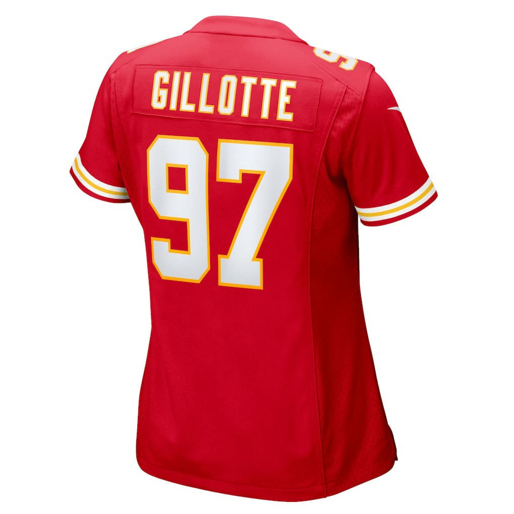 Ashton Gillotte Kansas City Chiefs Women's Team Game Jersey Red - Nike