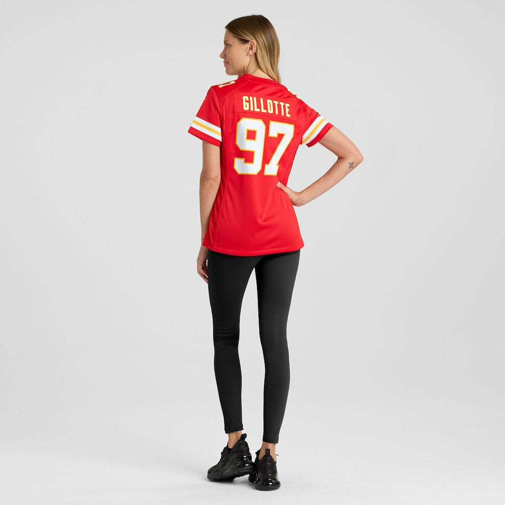 Ashton Gillotte Kansas City Chiefs Women's Team Game Jersey Red - Nike