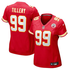 Jerry Tillery Kansas City Chiefs Women's Team Game Jersey Red - Nike