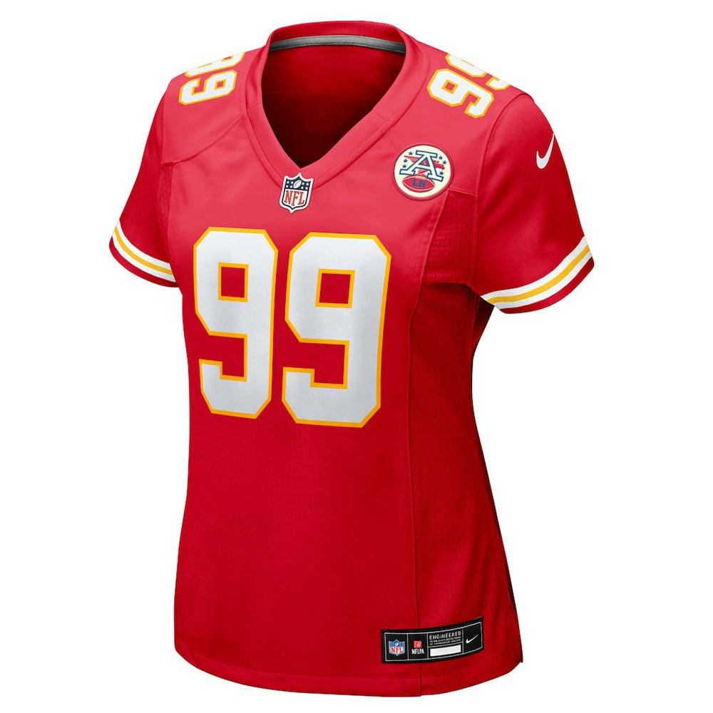 Jerry Tillery Kansas City Chiefs Women's Team Game Jersey Red - Nike