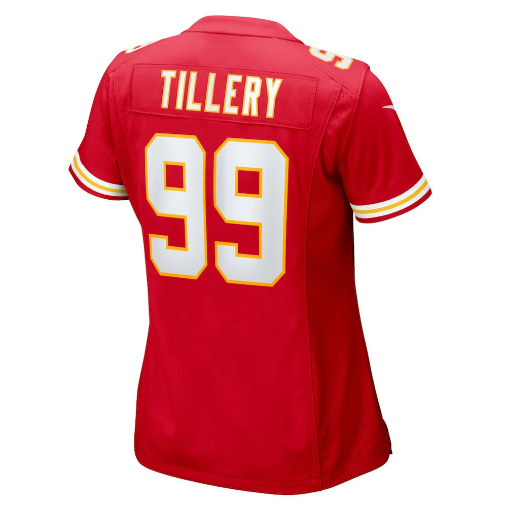 Jerry Tillery Kansas City Chiefs Women's Team Game Jersey Red - Nike
