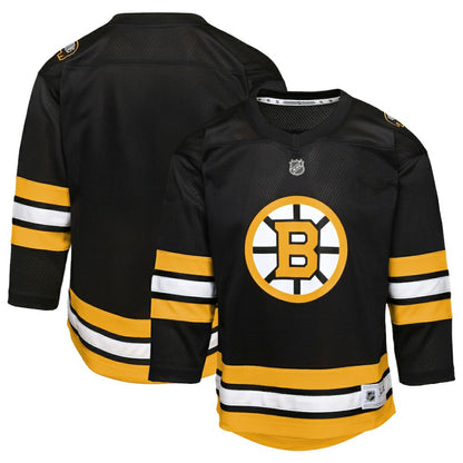 Boston Bruins Youth Home Replica Jersey - Black | NHL Jerseys