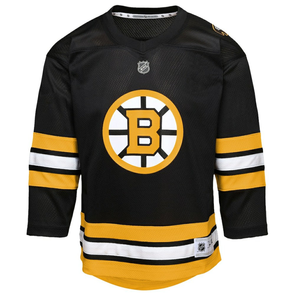 Boston Bruins Youth Home Replica Jersey - Black | NHL Jerseys